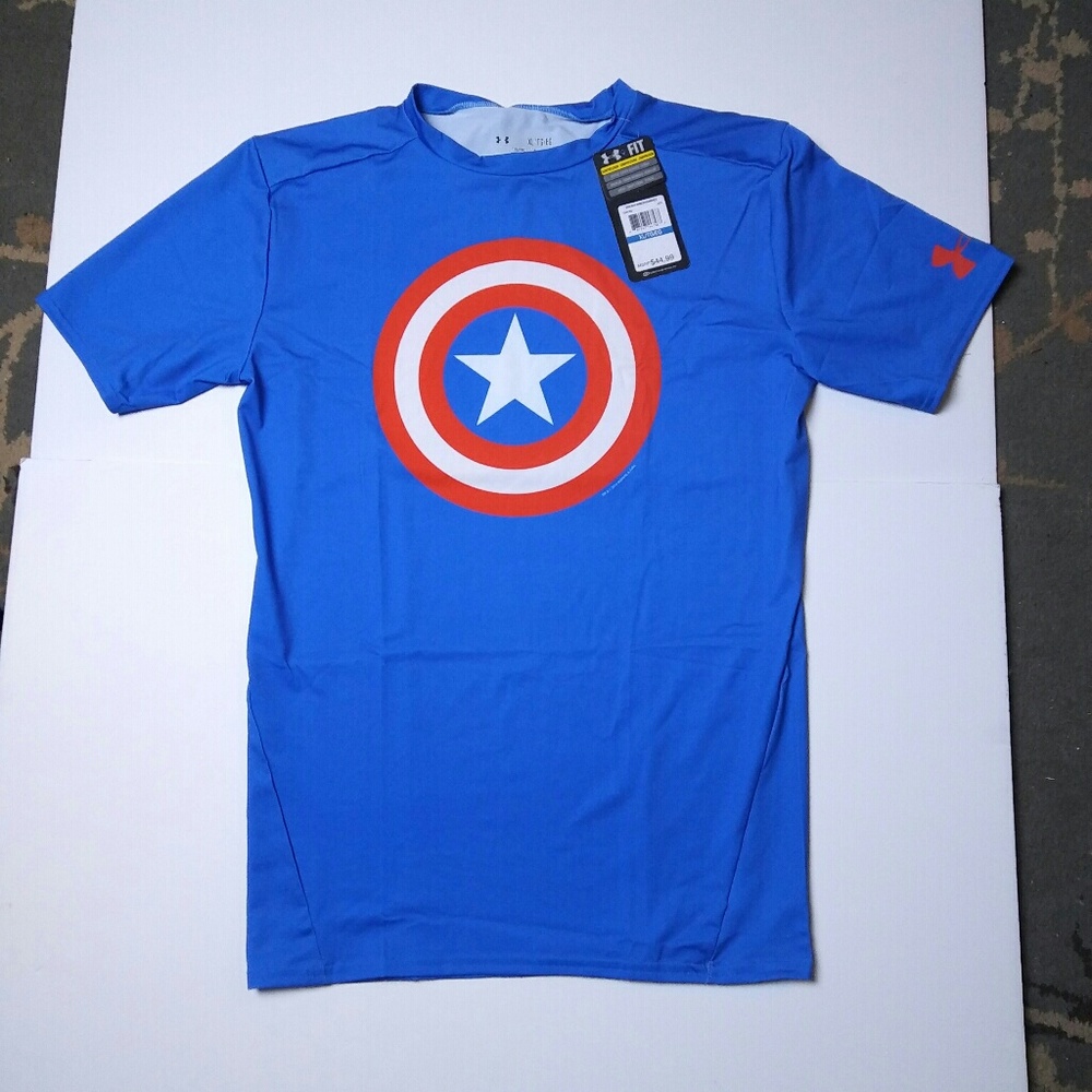 Under Armour Marvel Captain America compression te